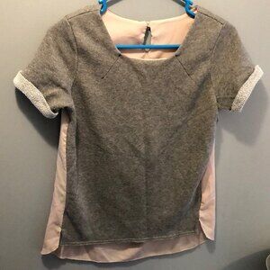 American eagle outfitters top size XS sweater front with sheer back